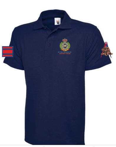 60 FD SQN Embroidered polo shirt